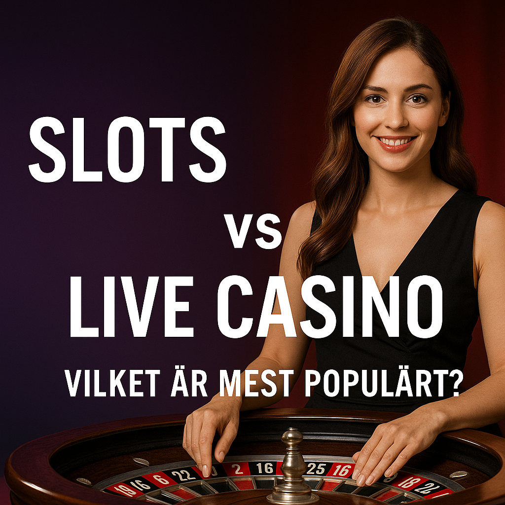 Slots vs live casino
