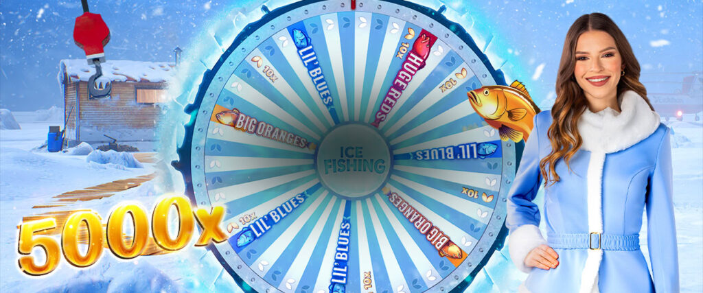 evolutions nya spel ice fishing