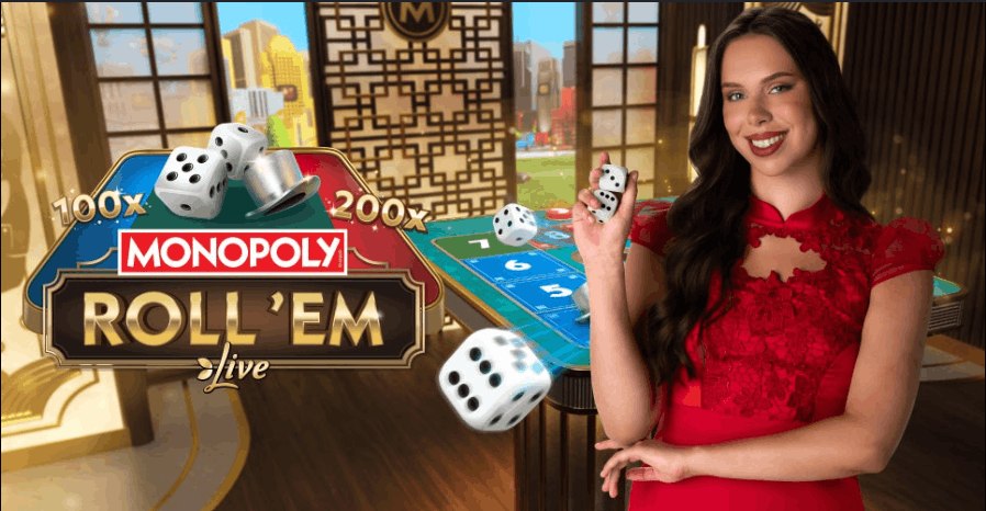 MONOPOLY Roll ’em – nytt livespel från Evolution